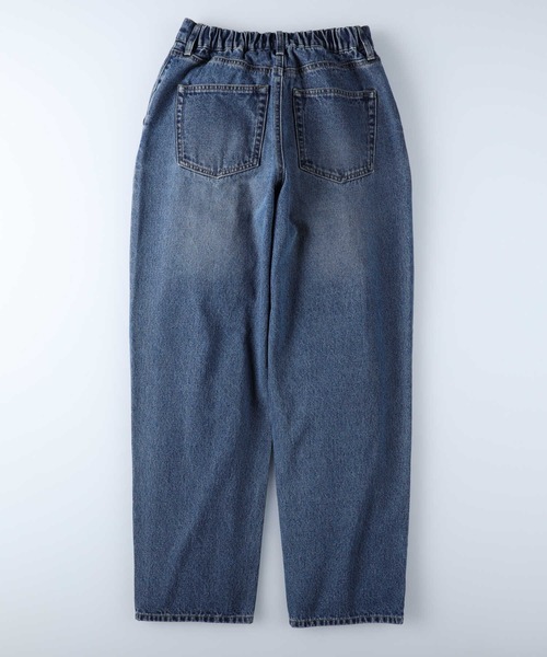 HONEYSUCKLE ROSE(ハニーサックルローズ)の「【HONEYSUCKLE ROSE】タックバルーンデニムパンツ(デニムパンツ・レディース・ダークインディゴブルー・L/S/M)」の8枚目の写真