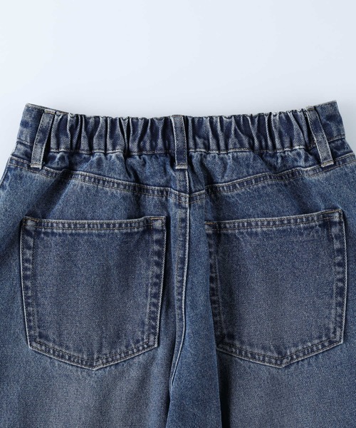 HONEYSUCKLE ROSE(ハニーサックルローズ)の「【HONEYSUCKLE ROSE】タックバルーンデニムパンツ(デニムパンツ・レディース・ダークインディゴブルー・L/S/M)」の5枚目の写真