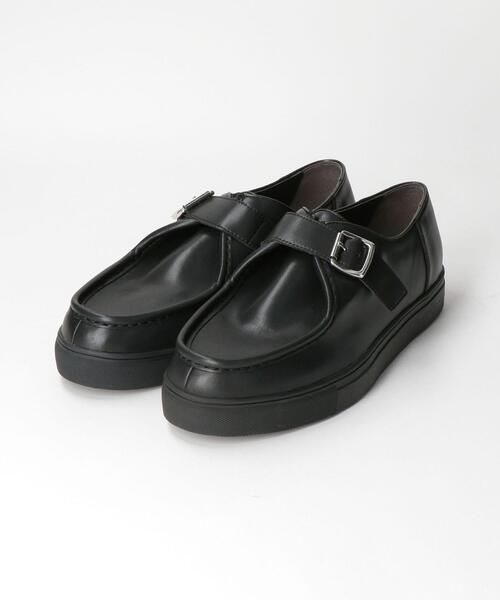 BEAUTY&YOUTH UNITED ARROWS（ビューティーアンドユースユナイテッドアローズ）の「シングル モンク スニーカー（スニーカー・メンズ・ブラック・8/10/9/7）」の2枚目の写真