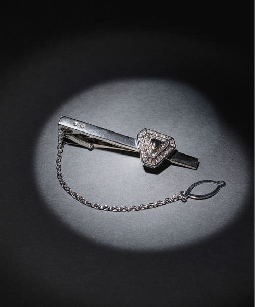 Ellno Loset（エルノロゼット）の「チェーンネクタイピン（ネクタイピン・メンズ・シルバー・FREE）」の3枚目の写真