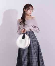 PROPORTION BODY DRESSING | フェミニンツイードフレアスカート / 1212220014(スカート)