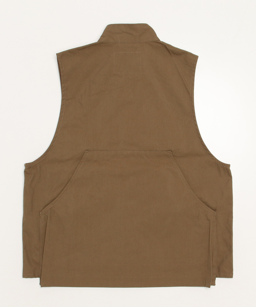 NANO universe(ナノユニバース)の「LB.03/C/Nオックスハンティングベスト(ベスト・メンズ・ブラック/アイボリー/モカ・L/M/S)」の4枚目の写真