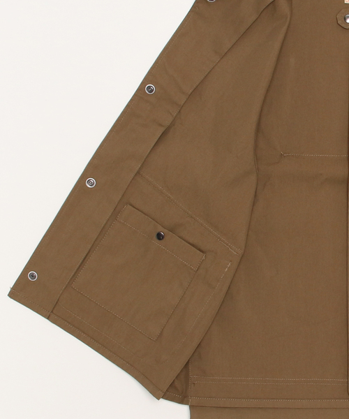 NANO universe(ナノユニバース)の「LB.03/C/Nオックスハンティングベスト(ベスト・メンズ・ブラック/アイボリー/モカ・L/M/S)」の5枚目の写真