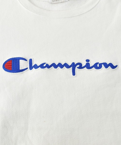 Champion（チャンピオン）の「【ヴィンテージ古着】Champion / チャンピオン REVERSE WEAVE リバースウィーブ ロゴ刺繍 スウェット（スウェット・メンズ・ホワイト・SMALL）」の3枚目の写真