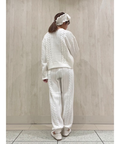 SNIDEL HOME（スナイデルホーム）の「ケーブルニットロング