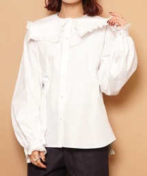 THE SHINZONE | FRILL SAILOR COLLAR BL(シャツ/ブラウス)