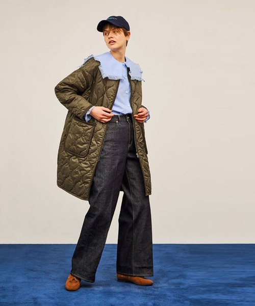 THE SHINZONE(ザ シンゾーン)の「FRILL SAILOR COLLAR BL(シャツ/ブラウス・レディース・ブルー/ホワイト・34)」の9枚目の写真