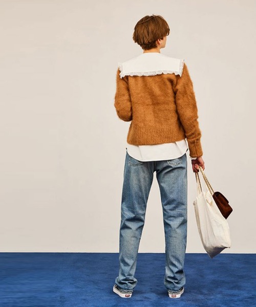 THE SHINZONE(ザ シンゾーン)の「FRILL SAILOR COLLAR BL(シャツ/ブラウス・レディース・ブルー/ホワイト・34)」の8枚目の写真