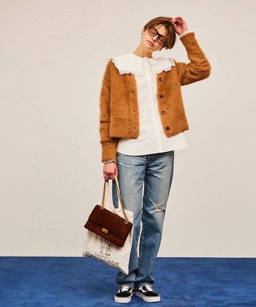 THE SHINZONE(ザ シンゾーン)の「FRILL SAILOR COLLAR BL(シャツ/ブラウス・レディース・ブルー/ホワイト・34)」の18枚目の写真