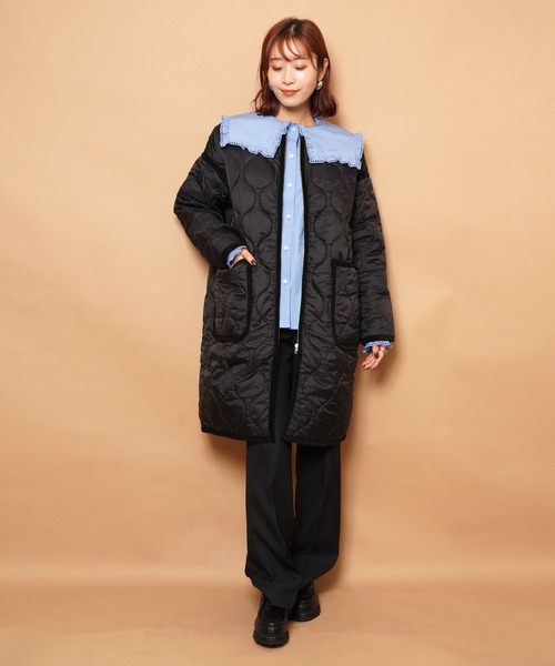 THE SHINZONE(ザ シンゾーン)の「FRILL SAILOR COLLAR BL(シャツ/ブラウス・レディース・ブルー/ホワイト・34)」の6枚目の写真
