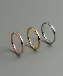 ieLS（イエルズ）の「金属アレルギー対応「ieLS」ペアリング　ステンレス　2mmシンプルリング（リング）」