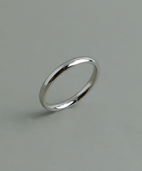 ieLS（イエルズ）の「金属アレルギー対応「ieLS」ペアリング　ステンレス　2mmシンプルリング（リング・メンズ・ゴールド/シルバー/ピンクゴールド・SS/S/M/L/#9/#11/#13/#15/#16）」の6枚目の写真