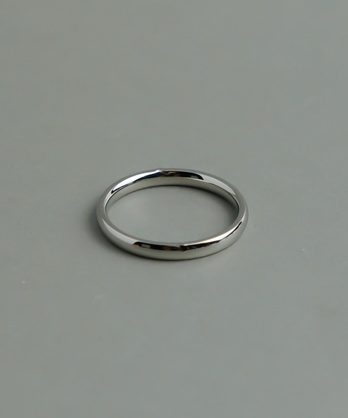 ieLS（イエルズ）の「金属アレルギー対応「ieLS」ペアリング　ステンレス　2mmシンプルリング（リング・メンズ・ゴールド/シルバー/ピンクゴールド・SS/S/M/L/#9/#11/#13/#15/#16）」の7枚目の写真