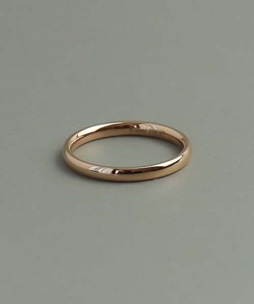 ieLS（イエルズ）の「金属アレルギー対応「ieLS」ペアリング　ステンレス　2mmシンプルリング（リング・メンズ・ゴールド/シルバー/ピンクゴールド・SS/S/M/L/#9/#11/#13/#15/#16）」の8枚目の写真