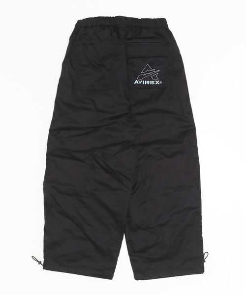 AVIREX（アヴィレックス）の「【直営店限定】LOGO OVER PANTS / ロゴ オーバー パンツ / AVIREX / アヴィレックス（その他パンツ・メンズ・オレンジ系その他4/ブラック/その他・L/M）」の6枚目の写真