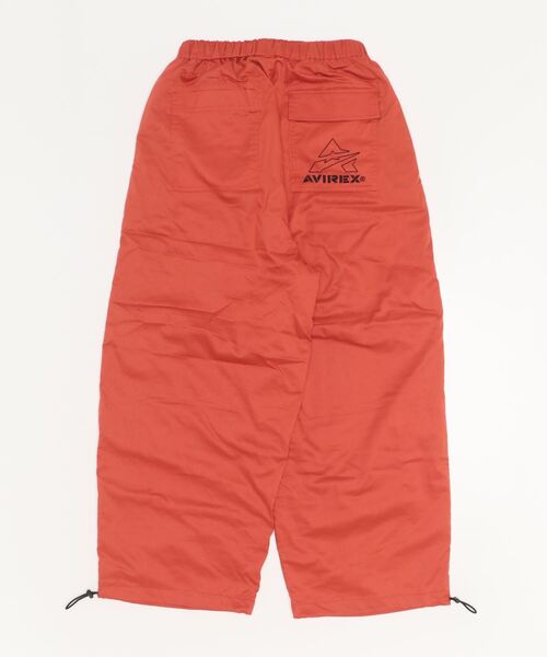 AVIREX（アヴィレックス）の「【直営店限定】LOGO OVER PANTS / ロゴ オーバー パンツ / AVIREX / アヴィレックス（その他パンツ・メンズ・オレンジ系その他4/ブラック/その他・L/M）」の5枚目の写真