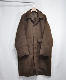 おしゃれスタ（オシャレスタ）の「シャギーフェイクウール比翼ロングコート【IR】 オーバーサイズ メンズ レディース（その他アウター）」