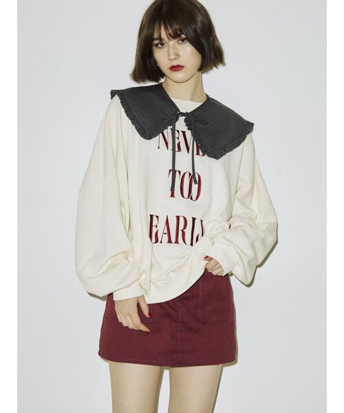 jouetie(ジュエティ)の「ワイドベルトマイクロミニスカパン(その他パンツ・レディース・ブラック/ボルドー/カーキ/アイボリー・MEDIUM)」の20枚目の写真