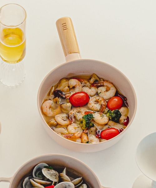 FIKAピーチピンクフライパン18cm（鍋/フライパン）｜FIKA（フィカ）