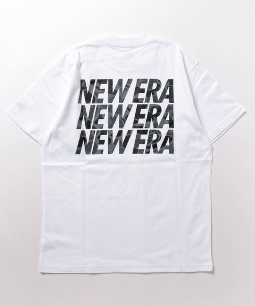 NEW ERA(ニューエラ)の「ニューエラ 半袖Tシャツ 8oz レギュラーフィット(Tシャツ/カットソー・メンズ・ブラック/ホワイト・M/L/XL/XXL/S)」の6枚目の写真