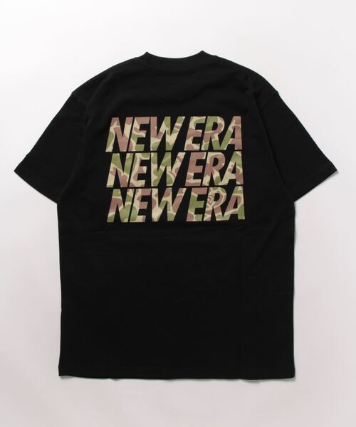 NEW ERA(ニューエラ)の「ニューエラ 半袖Tシャツ 8oz レギュラーフィット(Tシャツ/カットソー・メンズ・ブラック/ホワイト・M/L/XL/XXL/S)」の7枚目の写真