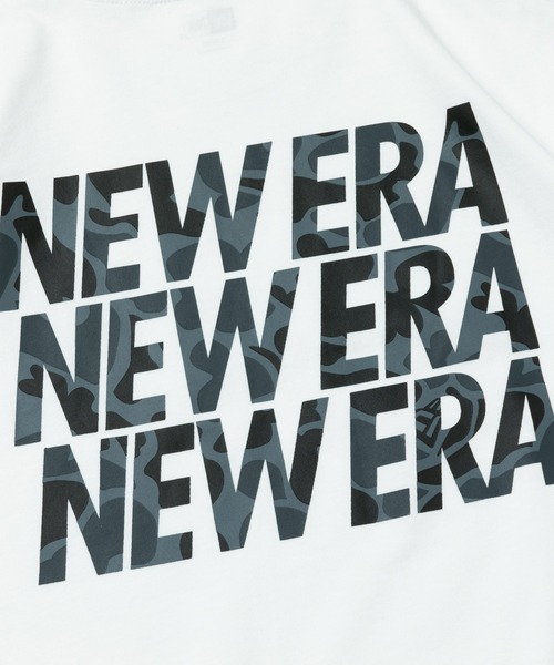 NEW ERA(ニューエラ)の「ニューエラ 半袖Tシャツ 8oz レギュラーフィット(Tシャツ/カットソー・メンズ・ブラック/ホワイト・M/L/XL/XXL/S)」の4枚目の写真