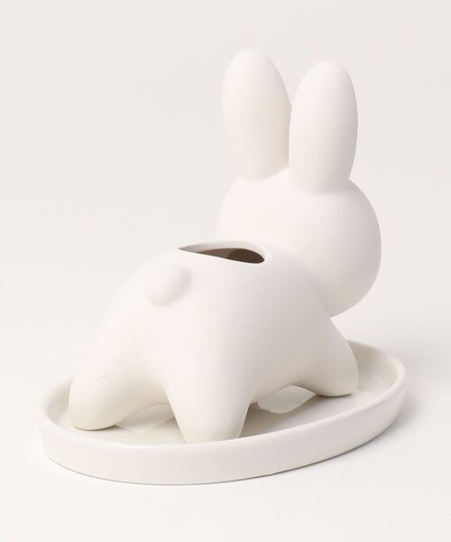 Miffy（ ミッフィー）の「miffy/ミッフィー　素焼加湿器　うさぎ（インテリア雑貨・レディース・ホワイト・ONE SIZE）」の2枚目の写真