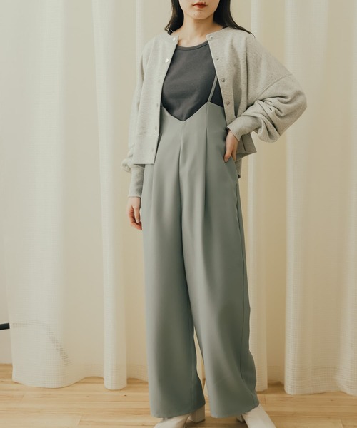 SENSE OF PLACE by URBAN RESEARCH（センスオブプレイスバイアーバンリサーチ）の「2WAYロゴスウェットカーディガン（カーディガン/ボレロ・レディース・グレー/ネイビー/イエロー・ONE）」の22枚目の写真