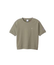 【Champion/チャンピオン】レディース ショートスリーブスウェットシャツ