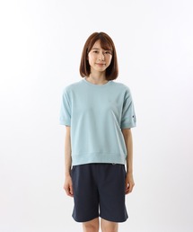 【Champion/チャンピオン】レディース ショートスリーブスウェットシャツ