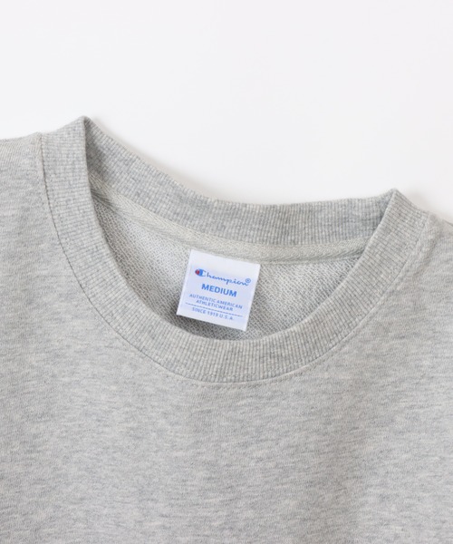 Champion(チャンピオン)の「【Champion/チャンピオン】レディース ショートスリーブスウェットシャツ(スウェット・レディース・ブラック/カーキ/ライトブルー/ホワイト/ネイビー/グレー/ライトパープル・MEDIUM/LARGE)」の16枚目の写真