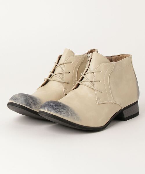 Dedes(デデス)の「Dedes/サイドジップチャッカブーツ(5106/5146)(ブーツ・メンズ・その他2/ブラック系1/ブラウン系1/ダークブラウン系2/ブラック系2/ネイビー系1/ネイビー系2/アイボリー/ダークブラウン系1/グレー系2/レッド系2/レッド系1/ベージュ/その他1・40/42/43/44/41)」の2枚目の写真