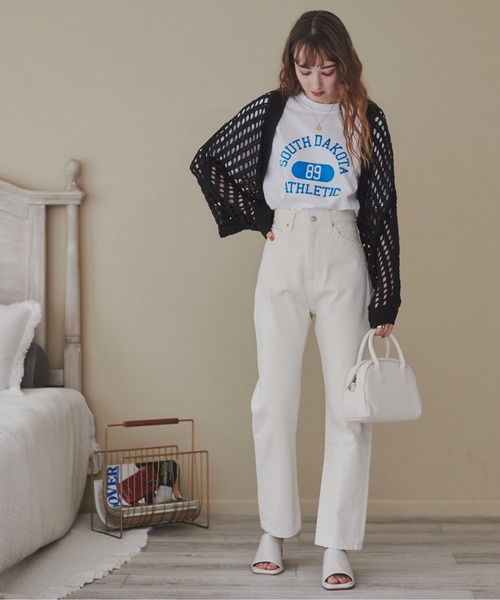 M'S GRACY 透かし　メッシュ　ボレロ　38 PAGEBOY（ページボーイ）の「スパンコールメッシュボレロ