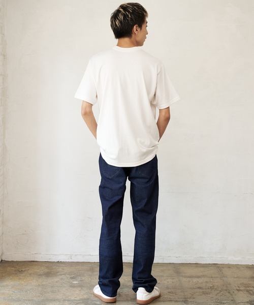HANES(ヘインズ)の「【HANES/ヘインズ】【究極の白】 SHIRO クルーネックTシャツ ビッグシルエット 7.0oz 丸胴・タグレス ユニセックス(Tシャツ/カットソー・メンズ・ホワイト・SMALL/MEDIUM/LARGE/X-LARGE)」の16枚目の写真