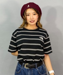 THE NORTH FACE/ザ・ノース・フェイス UVケア/ビッグシルエット/オーバーサイズ/ボーダーTシャツ NTW12396