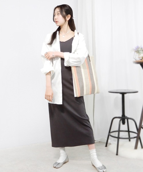 minia(ミニア)の「ミックスカラートートバッグ(トートバッグ・レディース・ブラウン系その他/ベージュ/オレンジ系その他・FREE)」の5枚目の写真