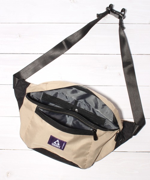 GERRY（ジェリー）の「【GERRY/ジェリー】ワンポイントロゴウエストバッグ（ボディバッグ/ウエストポーチ・メンズ・ベージュ/ブラック/マルチ/グレー/チャコールグレー・FREE）」の21枚目の写真