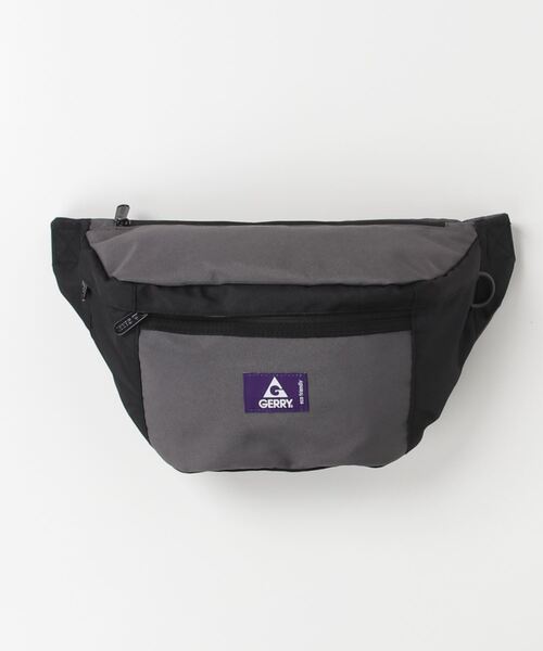 GERRY（ジェリー）の「【GERRY/ジェリー】ワンポイントロゴウエストバッグ（ボディバッグ/ウエストポーチ・メンズ・ベージュ/ブラック/マルチ/グレー/チャコールグレー・FREE）」の7枚目の写真