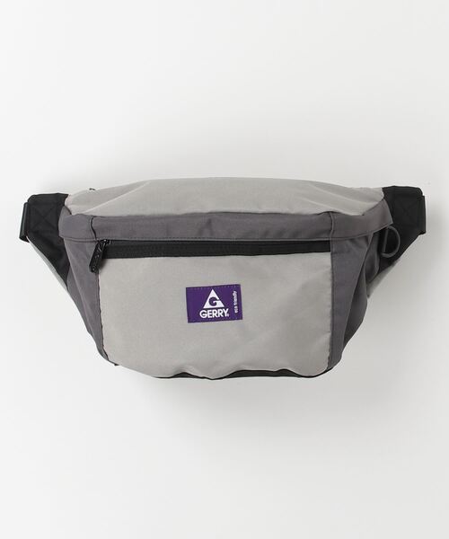 GERRY（ジェリー）の「【GERRY/ジェリー】ワンポイントロゴウエストバッグ（ボディバッグ/ウエストポーチ・メンズ・ベージュ/ブラック/マルチ/グレー/チャコールグレー・FREE）」の8枚目の写真