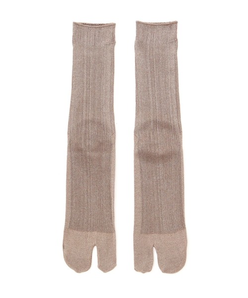 MARCOMONDE(マルコモンド)の「MARCOMONDE(マルコモンド)glitter tabi socks/グリッタータビソックス(ソックス/靴下・レディース・シルバー/ラベンダー/ブルー系その他3/ピンク/ゴールド/アイボリー/ブルー/ブラック・1)」の10枚目の写真