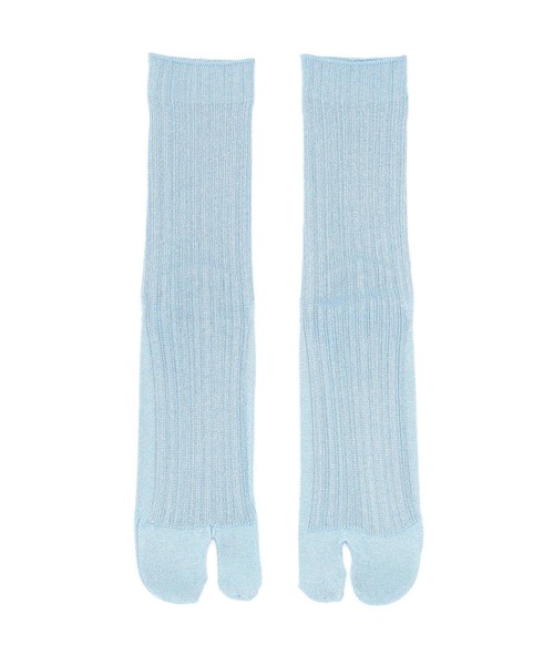 MARCOMONDE(マルコモンド)の「MARCOMONDE(マルコモンド)glitter tabi socks/グリッタータビソックス(ソックス/靴下・レディース・シルバー/ラベンダー/ブルー系その他3/ピンク/ゴールド/アイボリー/ブルー/ブラック・1)」の11枚目の写真