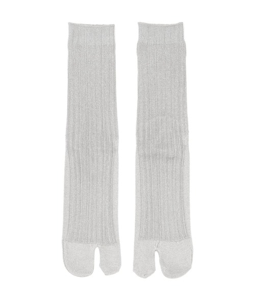 MARCOMONDE(マルコモンド)の「MARCOMONDE(マルコモンド)glitter tabi socks/グリッタータビソックス(ソックス/靴下・レディース・シルバー/ラベンダー/ブルー系その他3/ピンク/ゴールド/アイボリー/ブルー/ブラック・1)」の12枚目の写真