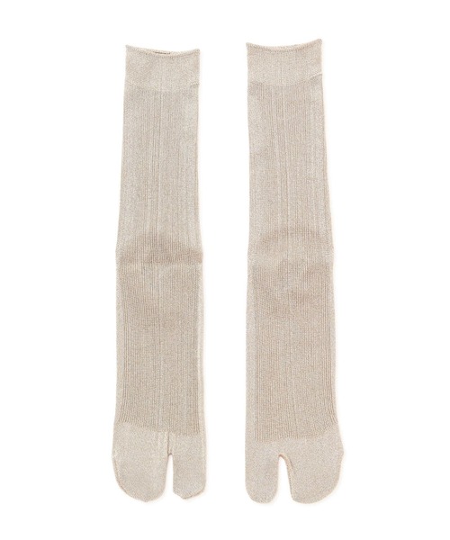 MARCOMONDE(マルコモンド)の「MARCOMONDE(マルコモンド)glitter tabi socks/グリッタータビソックス(ソックス/靴下・レディース・シルバー/ラベンダー/ブルー系その他3/ピンク/ゴールド/アイボリー/ブルー/ブラック・1)」の14枚目の写真