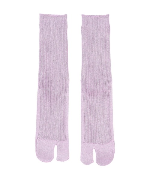 MARCOMONDE(マルコモンド)の「MARCOMONDE(マルコモンド)glitter tabi socks/グリッタータビソックス(ソックス/靴下・レディース・シルバー/ラベンダー/ブルー系その他3/ピンク/ゴールド/アイボリー/ブルー/ブラック・1)」の15枚目の写真