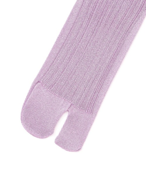 MARCOMONDE(マルコモンド)の「MARCOMONDE(マルコモンド)glitter tabi socks/グリッタータビソックス(ソックス/靴下・レディース・シルバー/ラベンダー/ブルー系その他3/ピンク/ゴールド/アイボリー/ブルー/ブラック・1)」の16枚目の写真