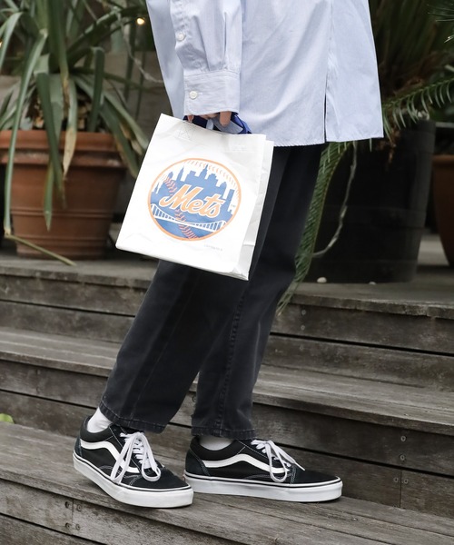 INFIELDER DESIGN（インフィールダーデザイン）の「INFIELDER DESIGN/インフィールダーデザイン MLB YYB ハンドバッグ ミニバッグ（ハンドバッグ・メンズ・ホワイト系2/ブラック/ブルー/ブラウン系1/ブラウン系2/シルバー/ネイビー/グレー/ベージュ/ホワイト系1・FREE）」の3枚目の写真