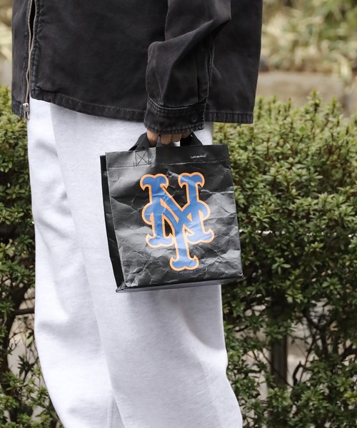 INFIELDER DESIGN（インフィールダーデザイン）の「INFIELDER DESIGN/インフィールダーデザイン MLB YYB ハンドバッグ ミニバッグ（ハンドバッグ・メンズ・ホワイト系2/ブラック/ブルー/ブラウン系1/ブラウン系2/シルバー/ネイビー/グレー/ベージュ/ホワイト系1・FREE）」の4枚目の写真