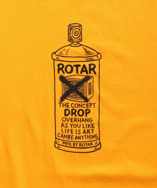 ROTAR(ローター)の「Spray Tee(Tシャツ/カットソー・メンズ・オレンジ系その他/オフホワイト/スミクロ・LARGE/SMALL/MEDIUM/X-LARGE)」の7枚目の写真