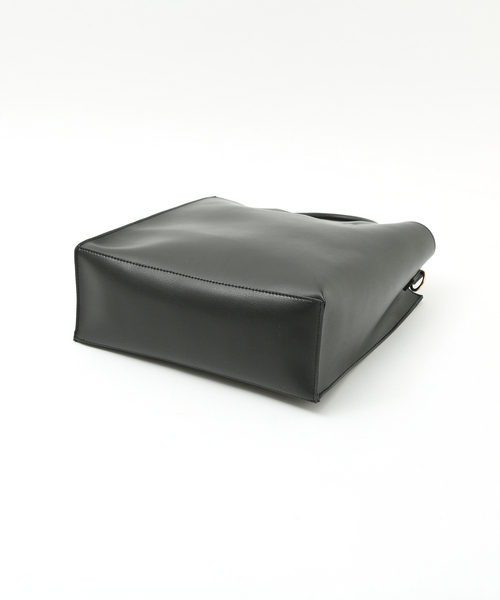 soeur（スール）の「●SOEUR/A4トートBAG（トートバッグ・レディース・ブラック/ベージュ・フリー）」の3枚目の写真