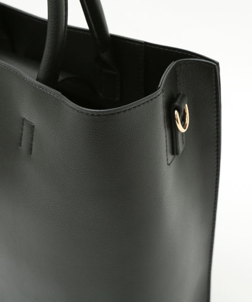 soeur（スール）の「●SOEUR/A4トートBAG（トートバッグ・レディース・ブラック/ベージュ・フリー）」の6枚目の写真